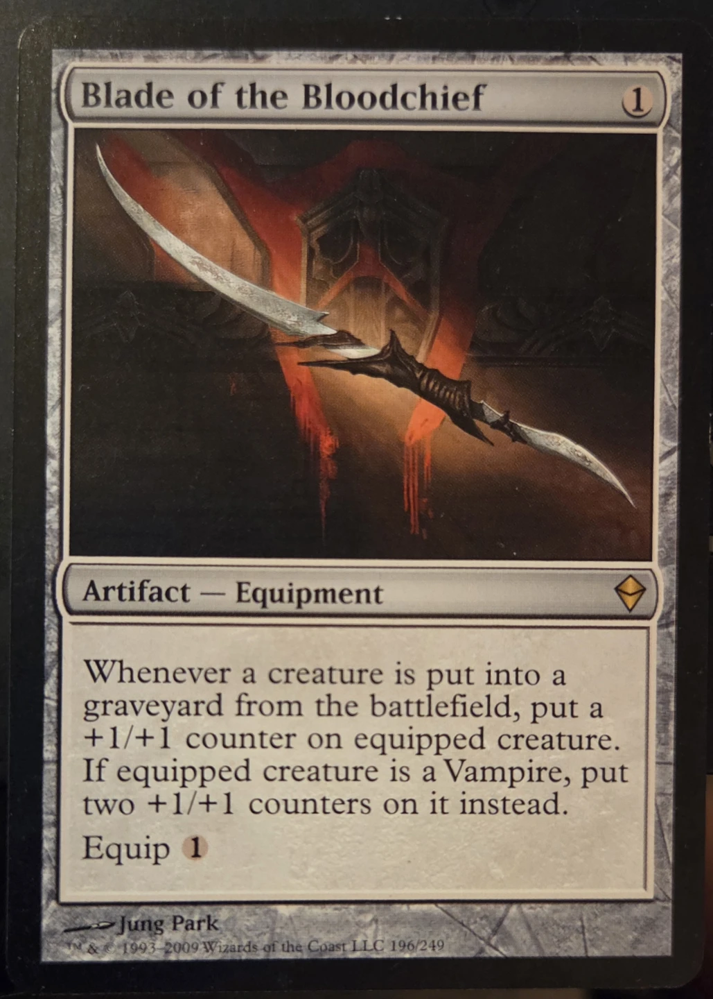 Blade of the Bloodchief Magic The Gathering Card