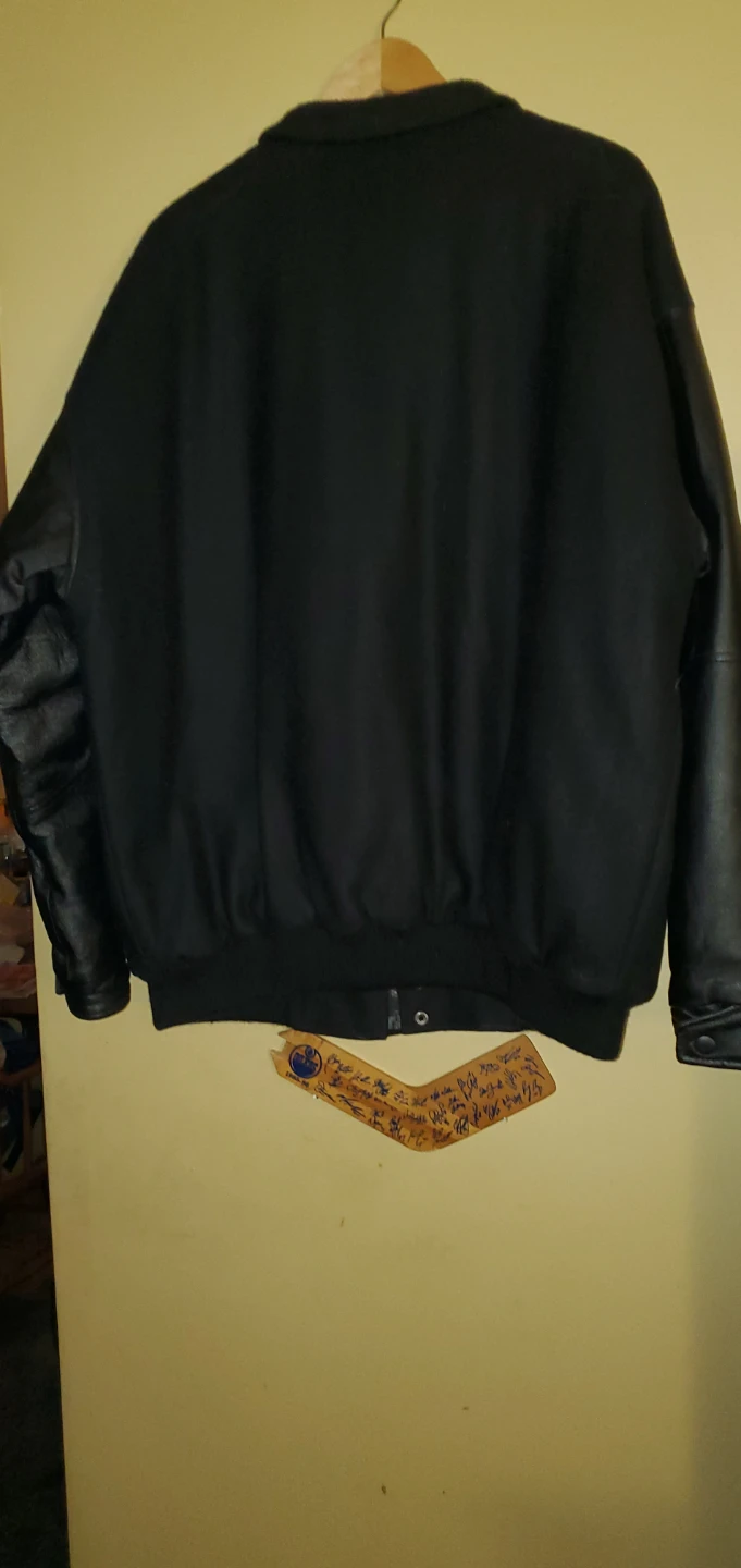 Kenworth Bomber Jacket with Leather Sleeves 🏆 - photo 2