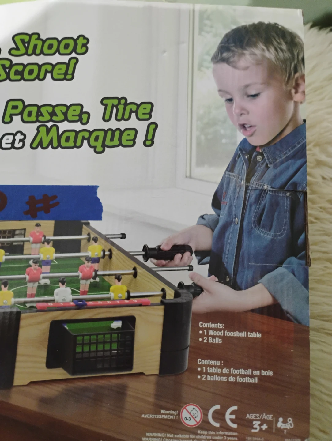Tabletop Foosball Game