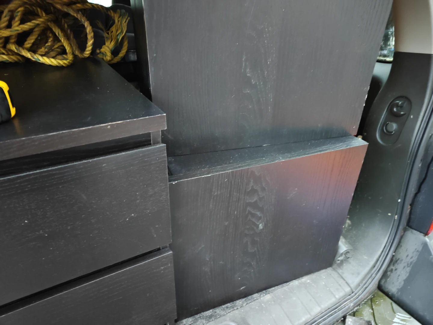 Dark Brown 2-Drawer Filing Cabinet - photo 5