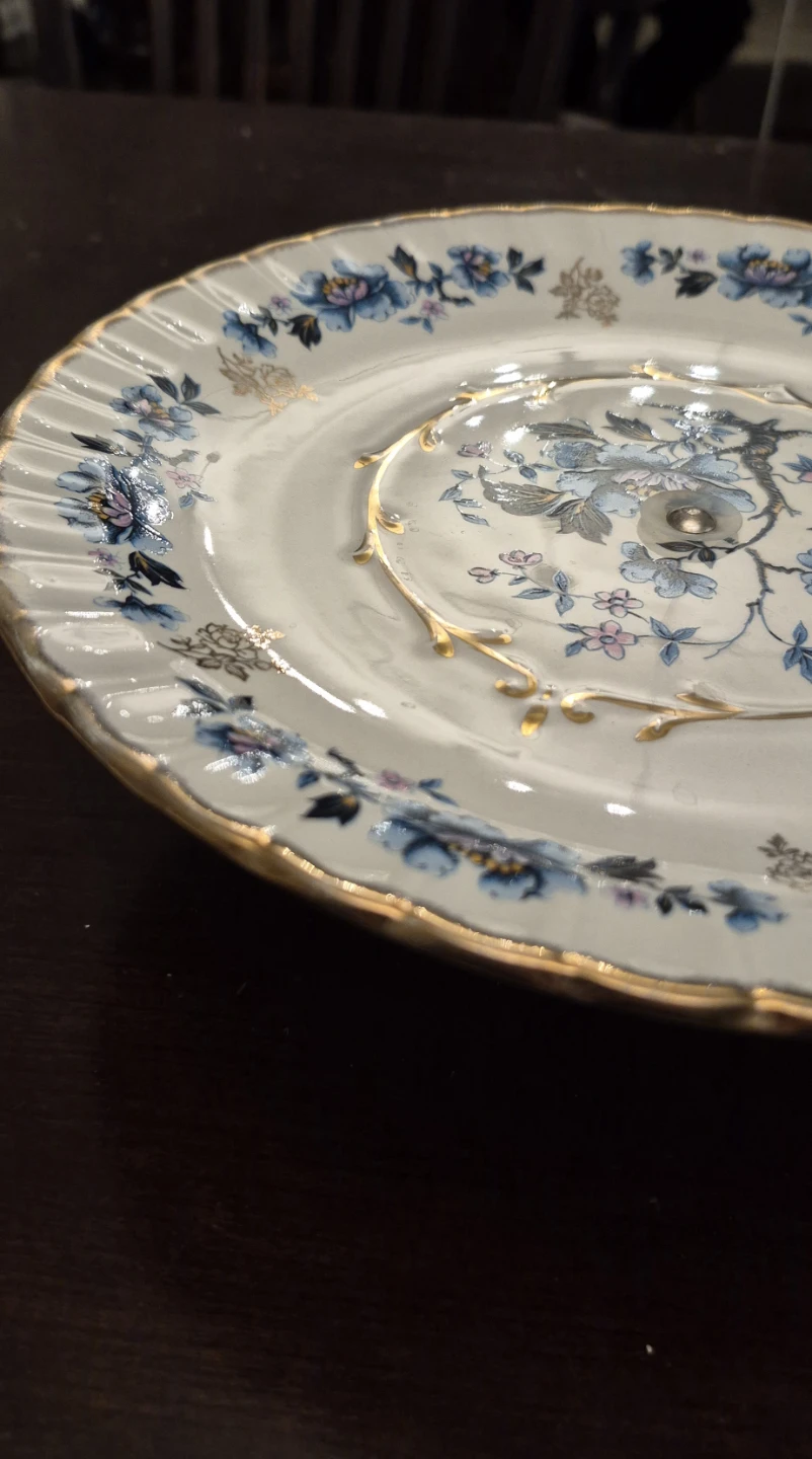AVON & SONS Alpine White Ironstone Cake Stand - photo 2