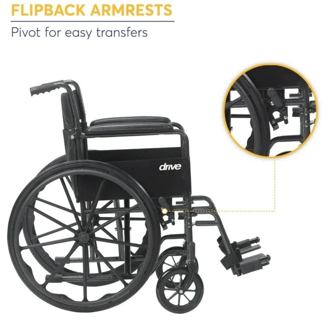 Drive Medical Lightweight Cruiser Wheelchair - photo 2