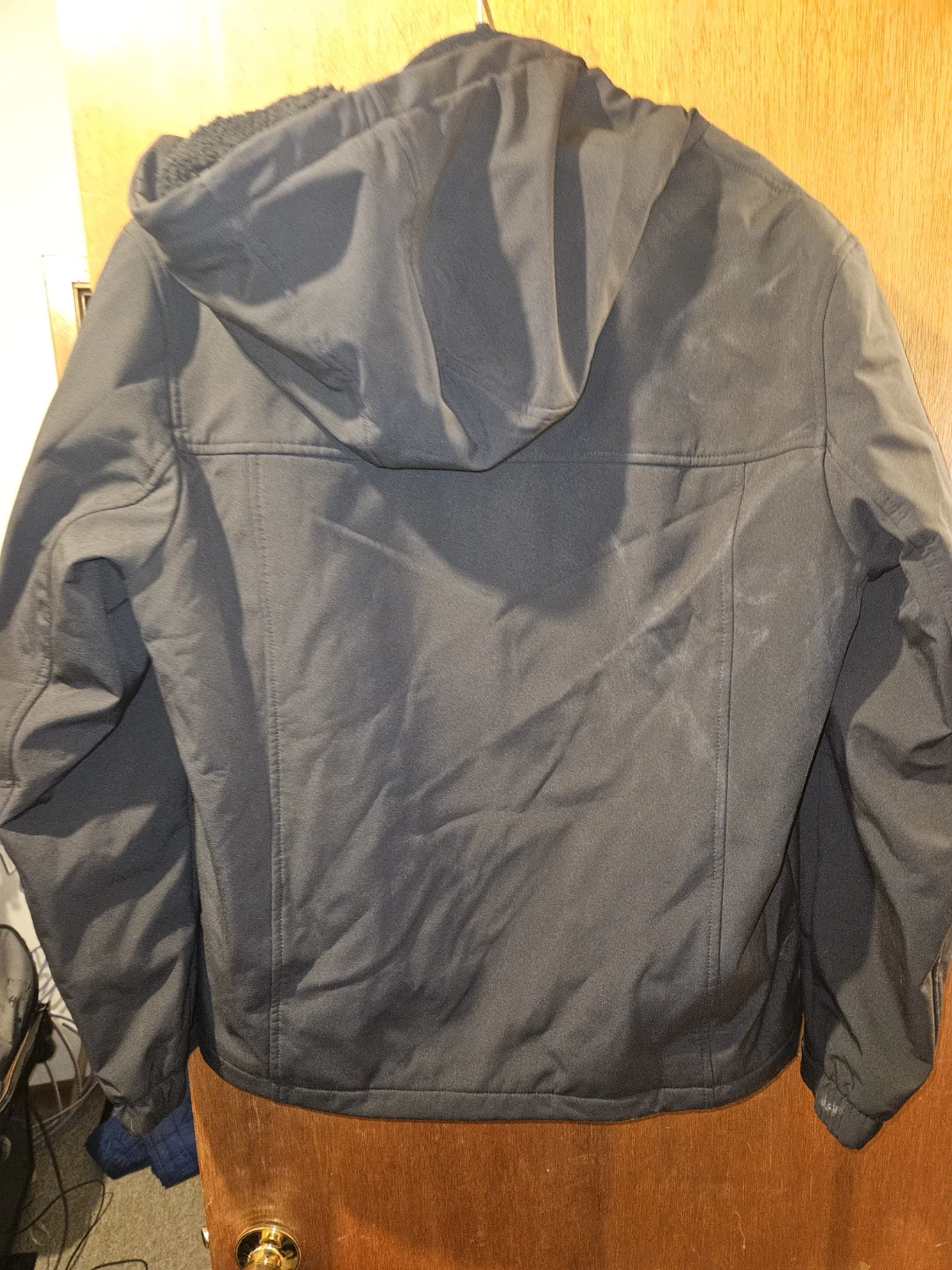 Tommy Hilfiger Men's Sherpa Lined Hooded Jacket - Black, Size L - photo 3