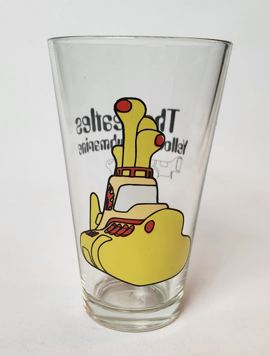 The Beatles Yellow Submarine Drinking Glass