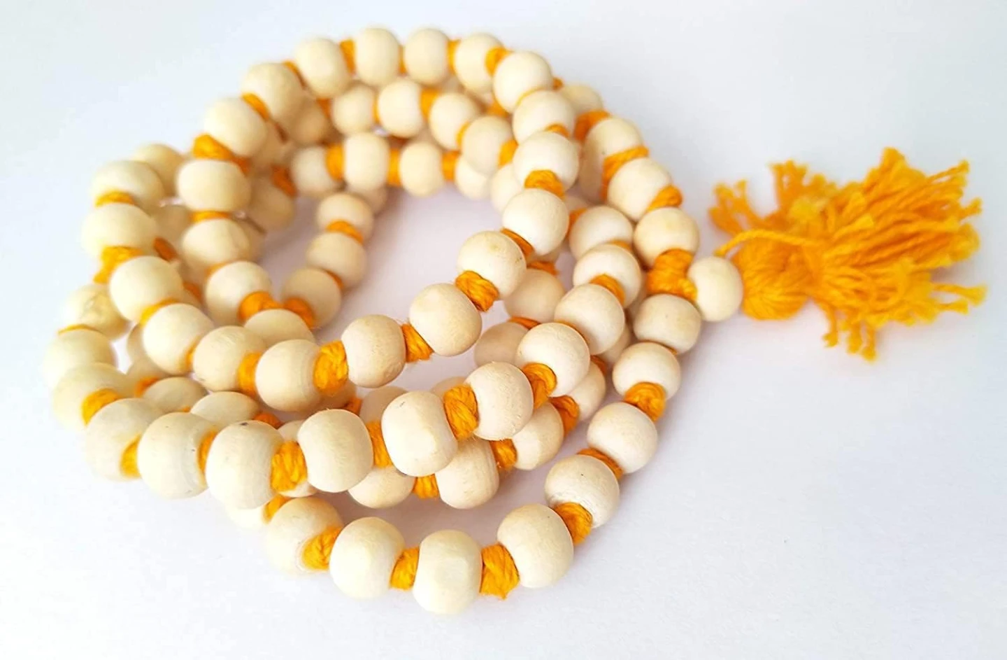 Original Hand-crafted Tulsi Jaap Mala 108+1 Beads - photo 2