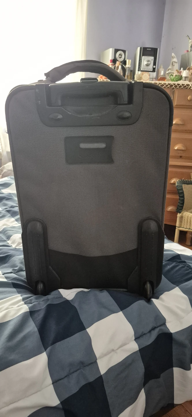 Samboro Grey Luggage with Wheels - photo 5