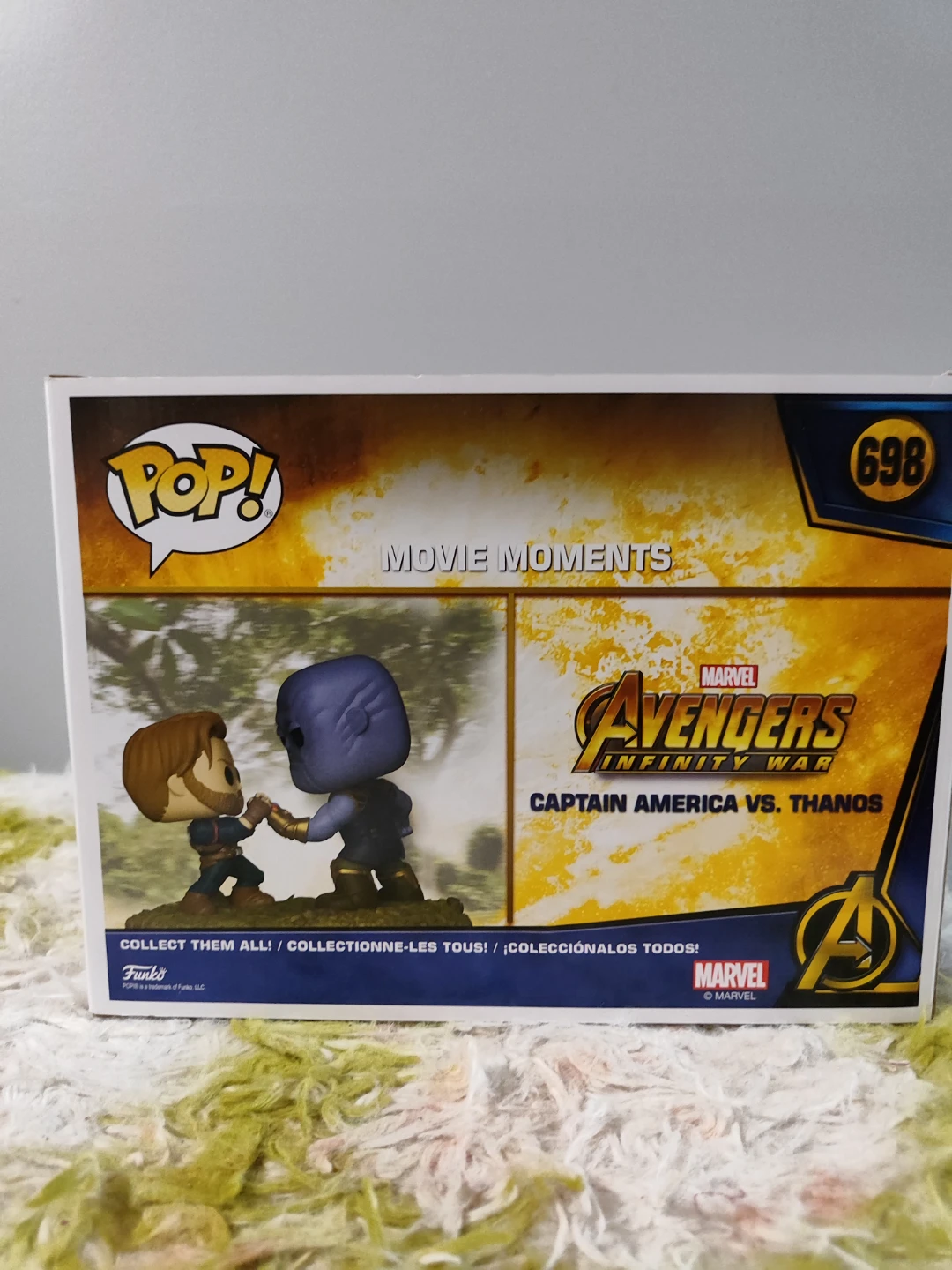 Funko Pop! Marvel Captain America vs. Thanos Movie Moments #698 - photo 4