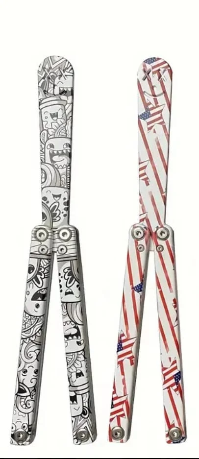 Finger Dancer Butterfly Knife Style Toy - photo 2