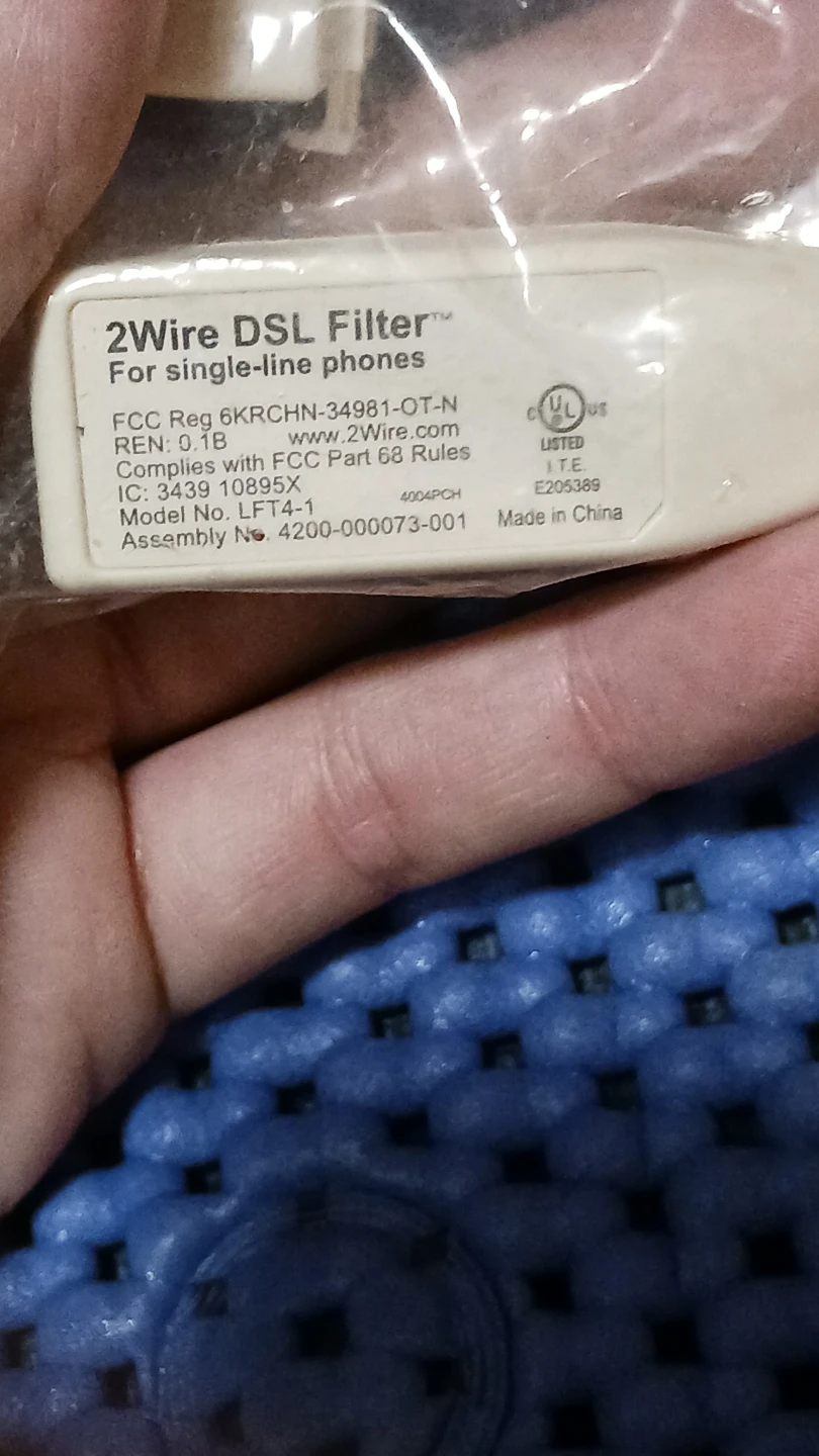 2Wire DSL Filter for Single-Line Phones - photo 2