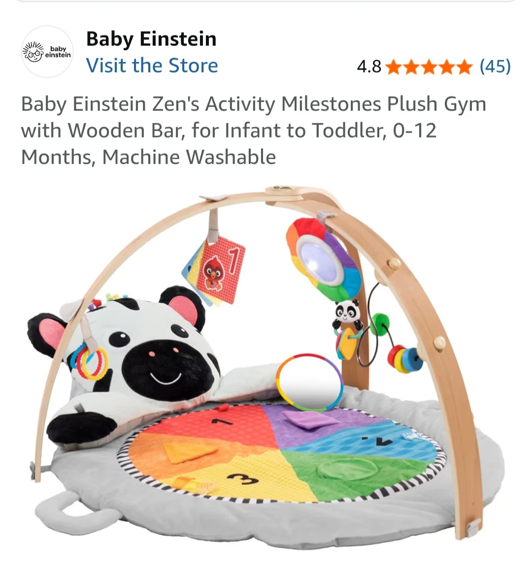 Baby Einstein Activity Gym and play mat🏆 - photo 2