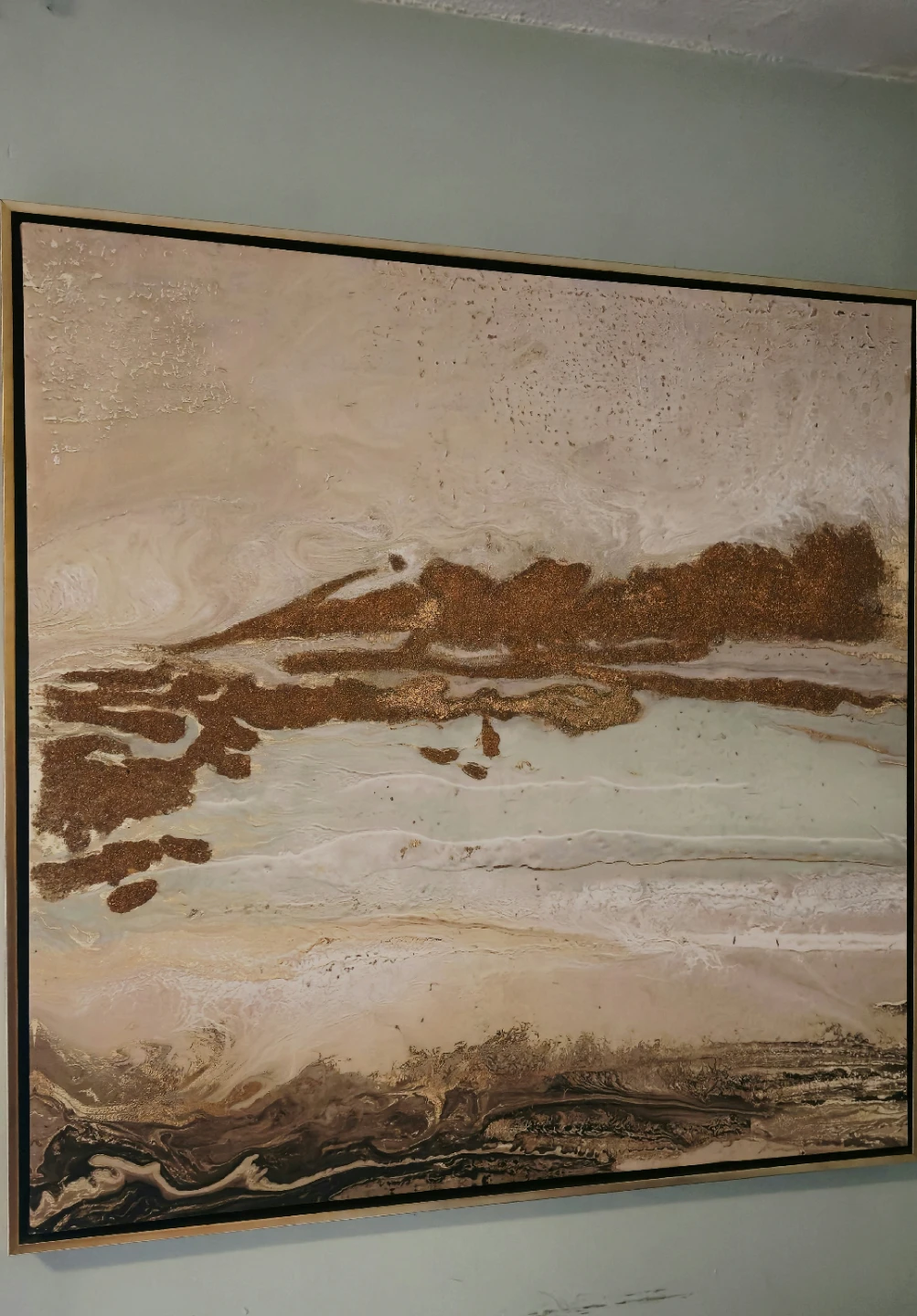 Abstract Canvas Wall Art 42x42 - photo 4