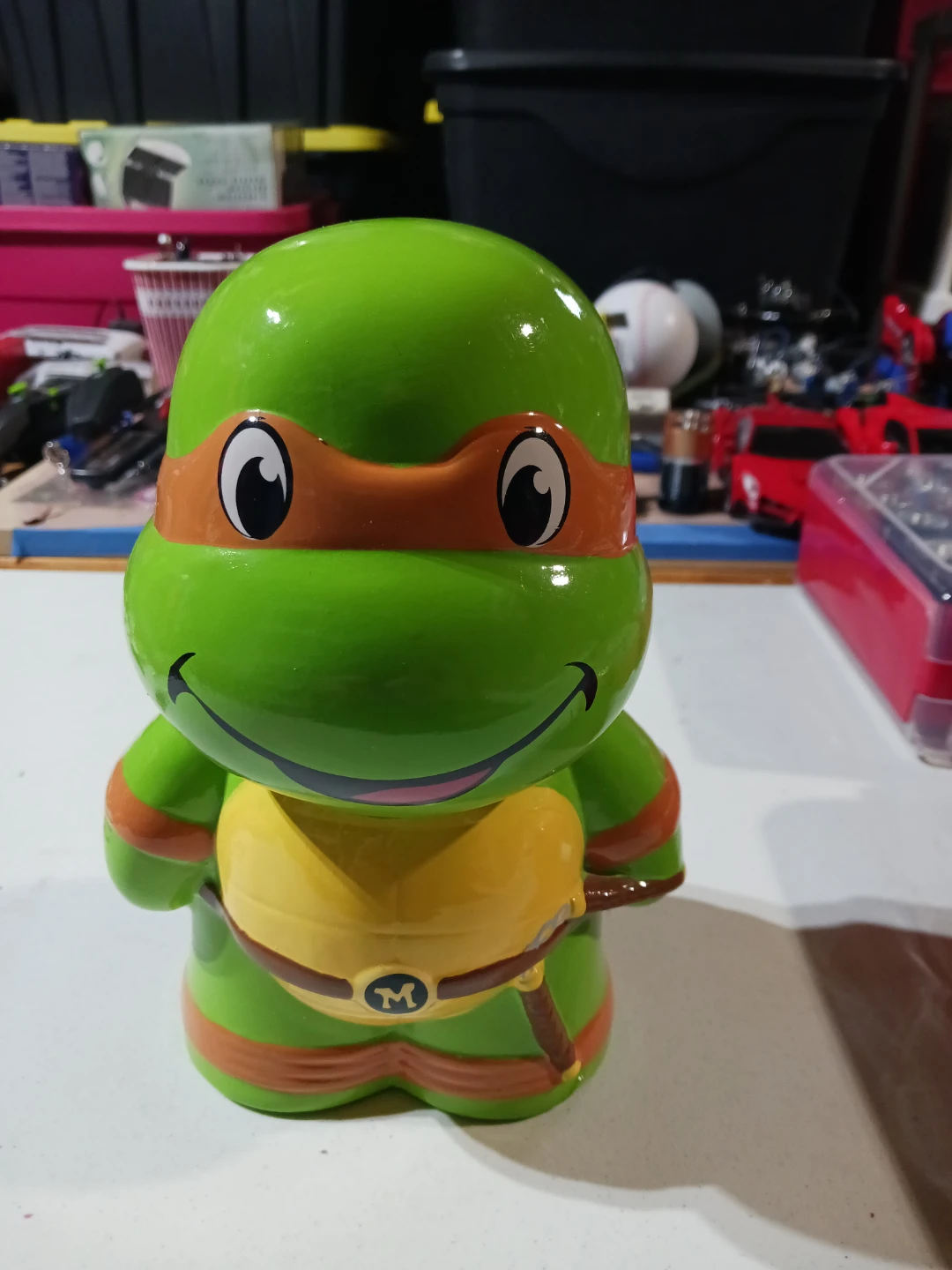 Teenage Mutant Ninja Turtles Michelangelo Coin Bank