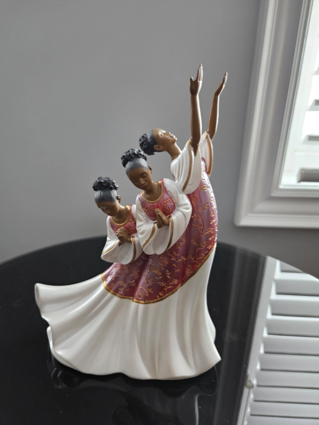 Giving Praise Angel Figurine