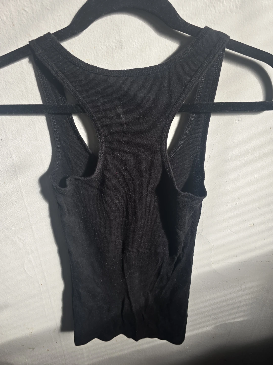 No Boundaries Black "Summer" Palm Tree Tank Top - Size M (7-9) - photo 5