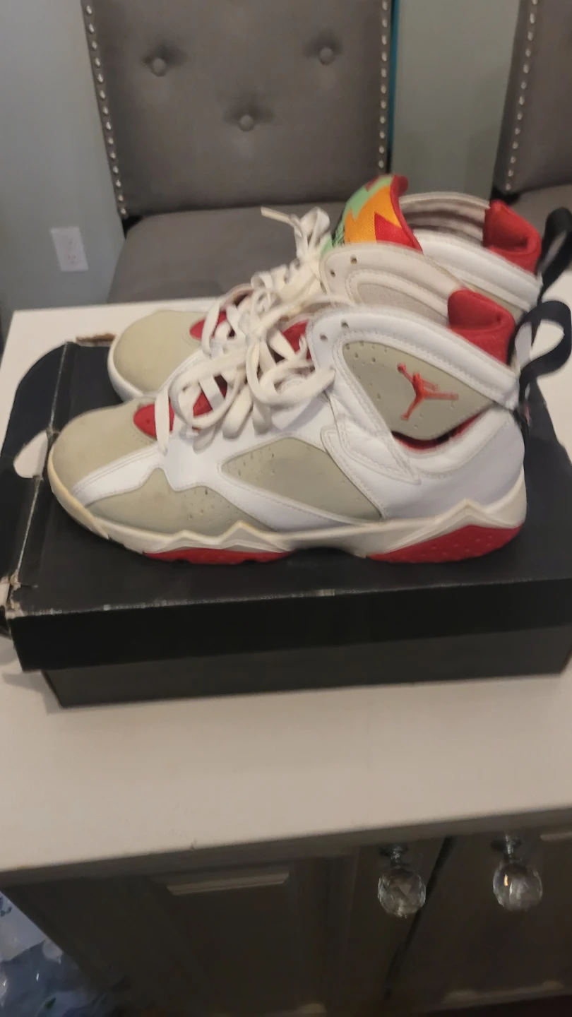 Air Jordan 7 Retro "Hare" Sneakers - photo 2