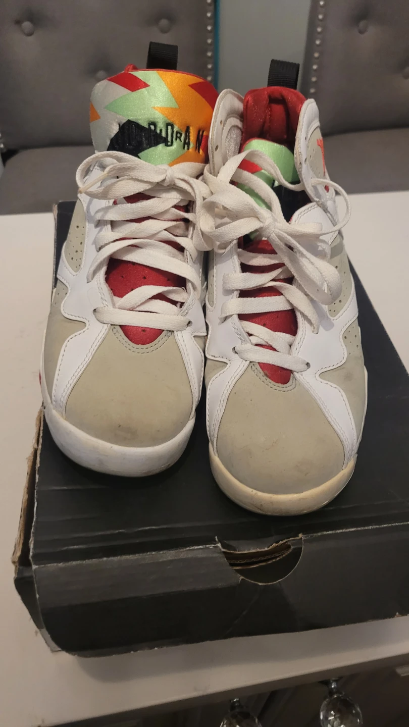 Air Jordan 7 Retro "Hare" Sneakers - photo 3