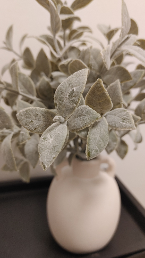 Small Decorative Vase with Faux Greenery New - photo 5