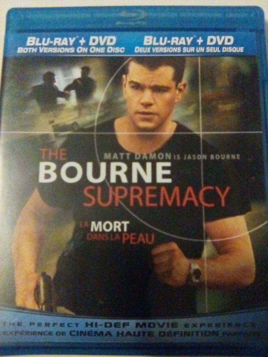 The Bourne Supremacy Blu-Ray + DVD