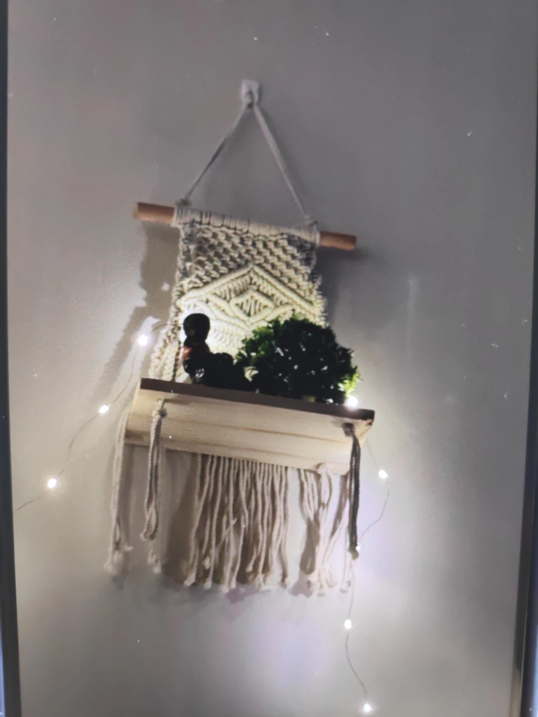 Macrame Wall Shelf - photo 2