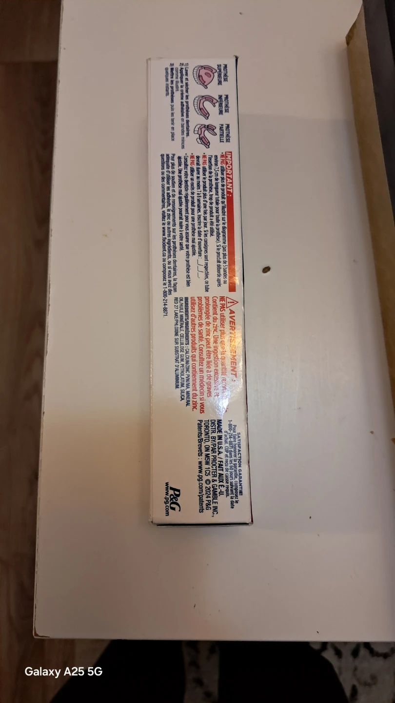Fixodent Ultra Denture Adhesive Cream - photo 3