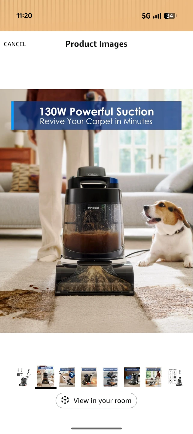 Tineco Carpet Cleaner - photo 2