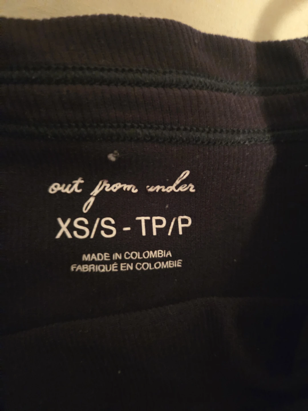 Urban outfitters Crop Top- Black XS/S - photo 2