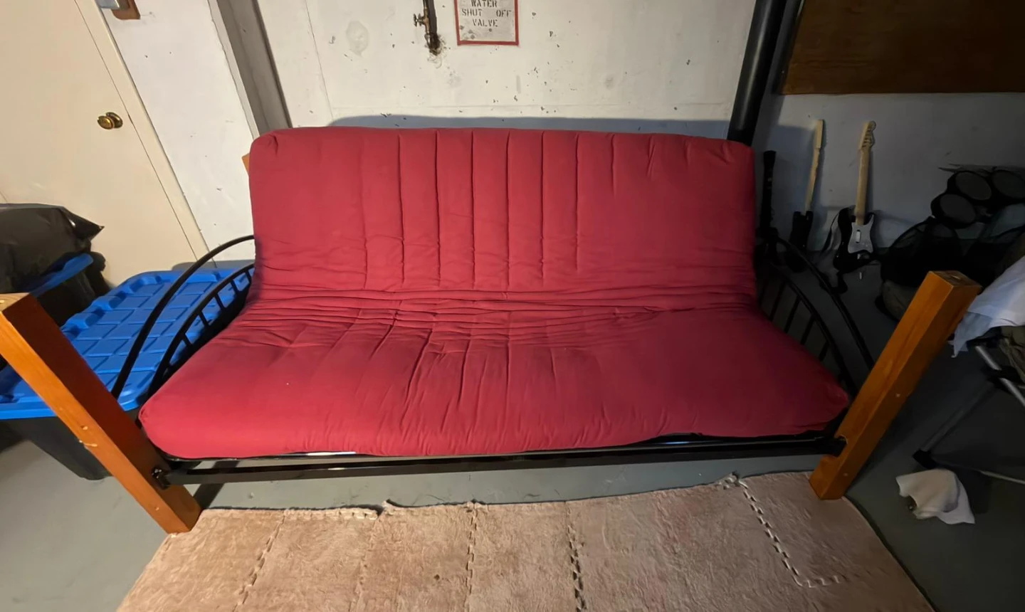 Red Futon Mattress