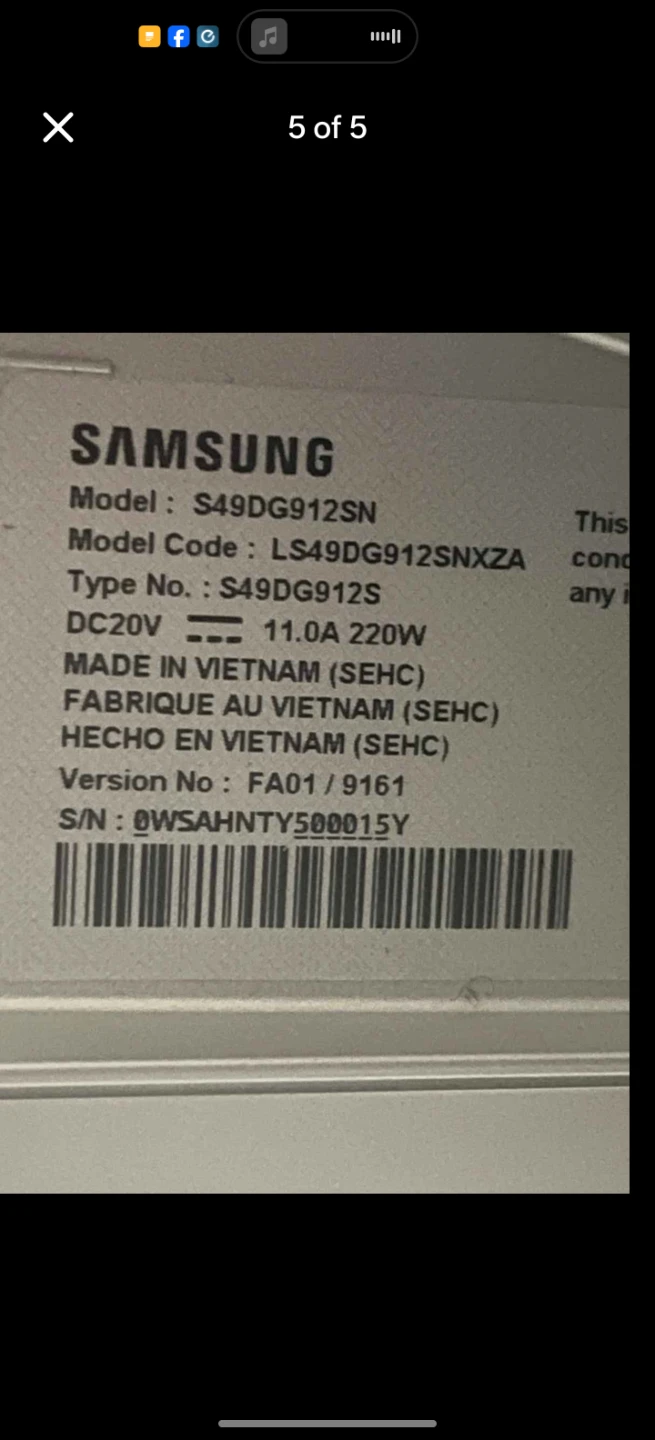 Samsung Odyssey 49-inch OLED G9 Gaming Monitor - photo 4