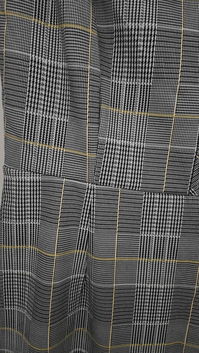 RICKI'S Plaid Off-the-Shoulder Dress Size 10 - photo 4
