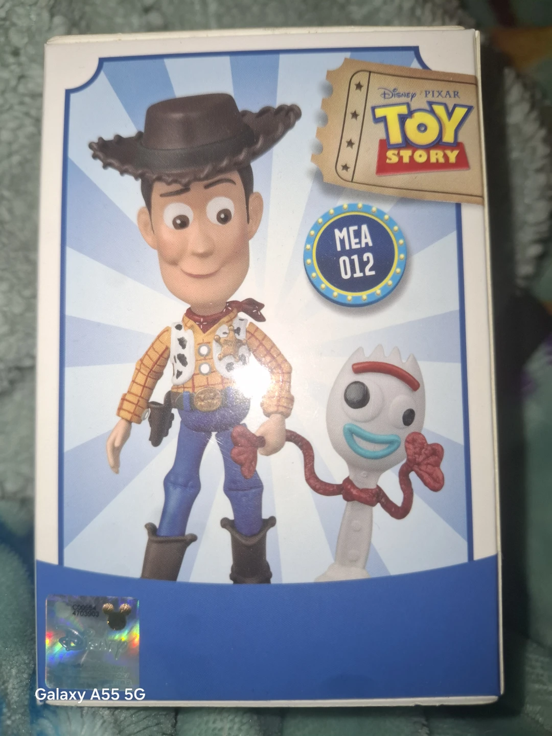 Minis Egg Attack Toy Story 4 Woody & Forky Figure MEA 012 - photo 4