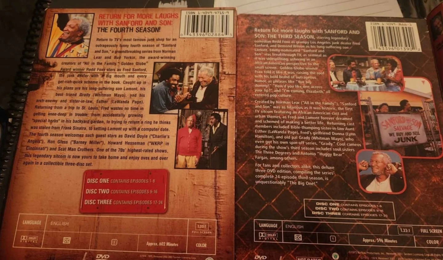 Sanford and Son Complete Seasons 1-4 DVD Box Set - photo 3