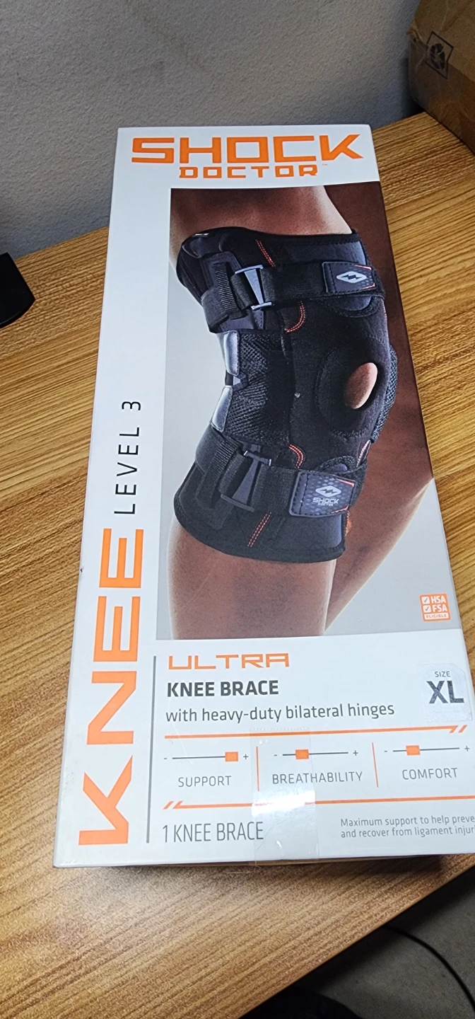Shock Doctor Ultra Knee Support X-Large Black