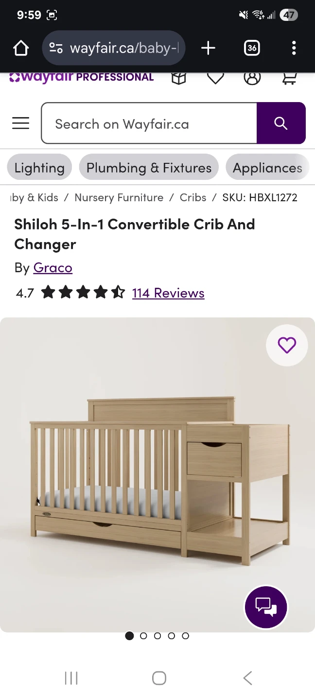 Graco Shiloh Convertible Crib with Changer - photo 3