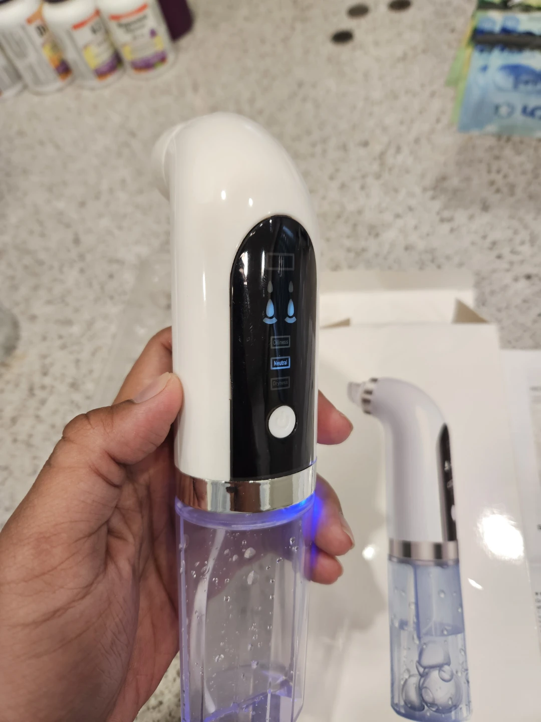 Super Micro Bubble Face Cleaner Beauty Instrument - photo 3