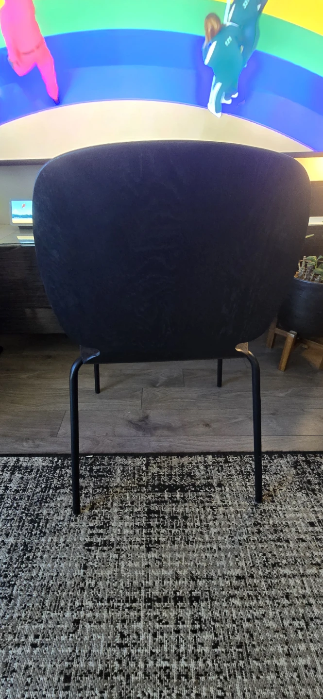 IKEA SVENBERTIL Dining Chairs in Black Brown (4) - photo 3