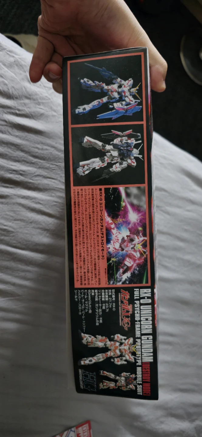 HG RX-0 Unicorn Gundam (Destroy Mode) 1/144 Scale Model Kit - photo 3