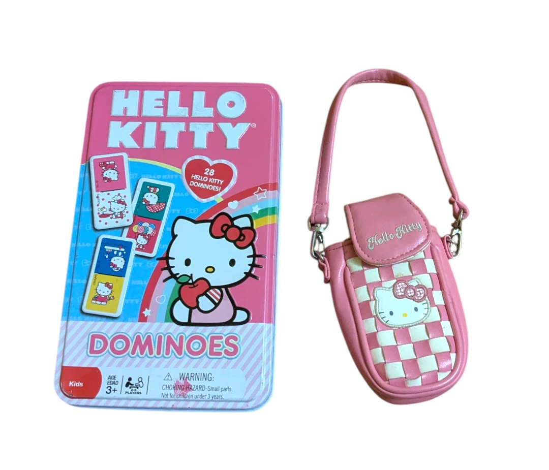 2007! Hello Kitty Sanrio mini purse Vintage,precious Barbie RARE