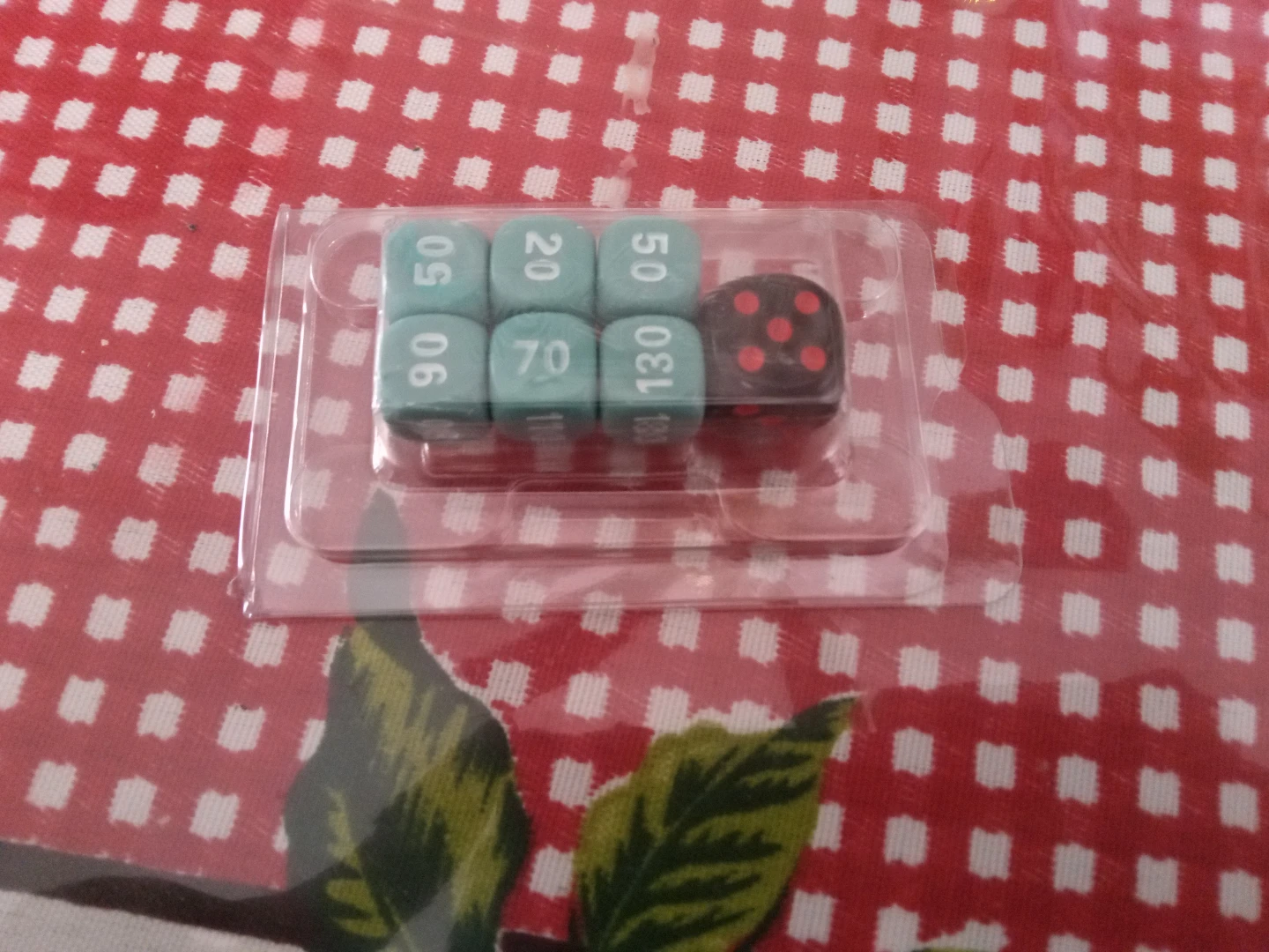 Dice Set with Numbers 0-90 and 2 Special Dice