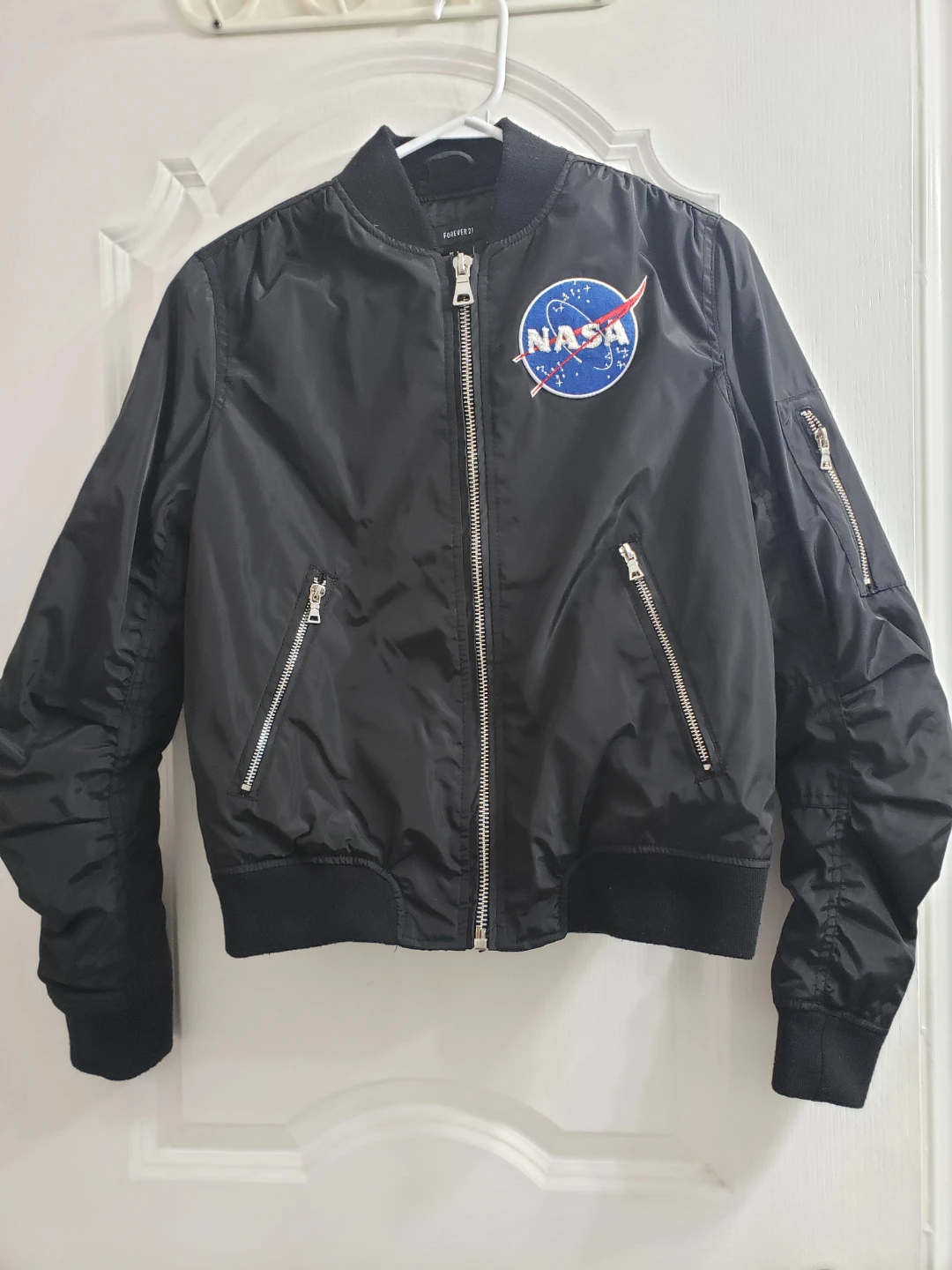 Forever 21 NASA Bomber Jacket - Size S