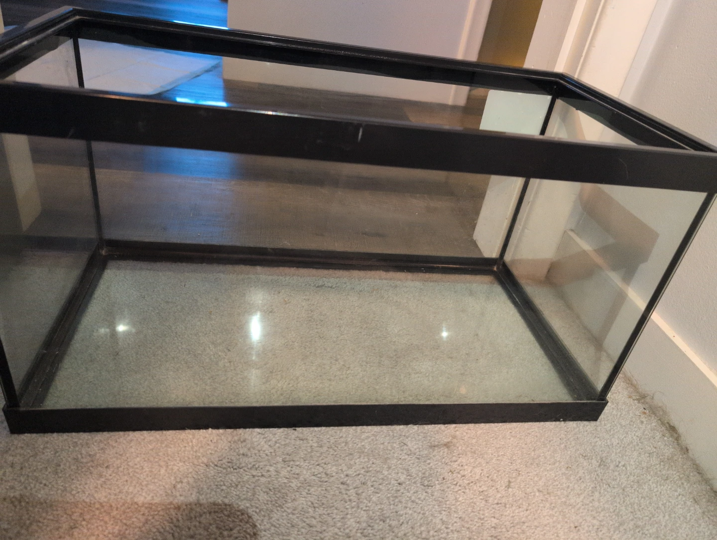 Seapora 15 gallon fish tank with mesh top - photo 3