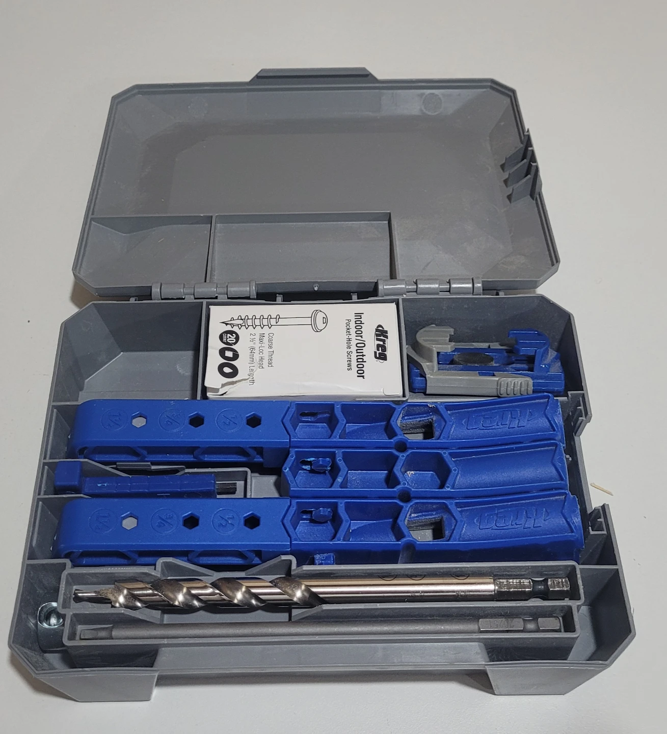 Kit Kreg: Kreg Cabinet Hardware Jig + Kreg Pocket Hole Jig 320 - photo 4