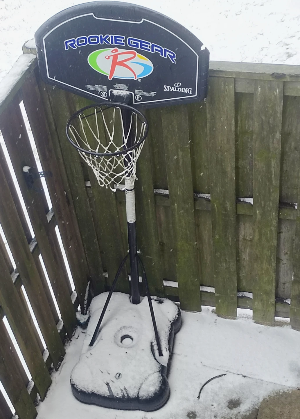 Spalding Rookie Gear Portable Basketball Hoop