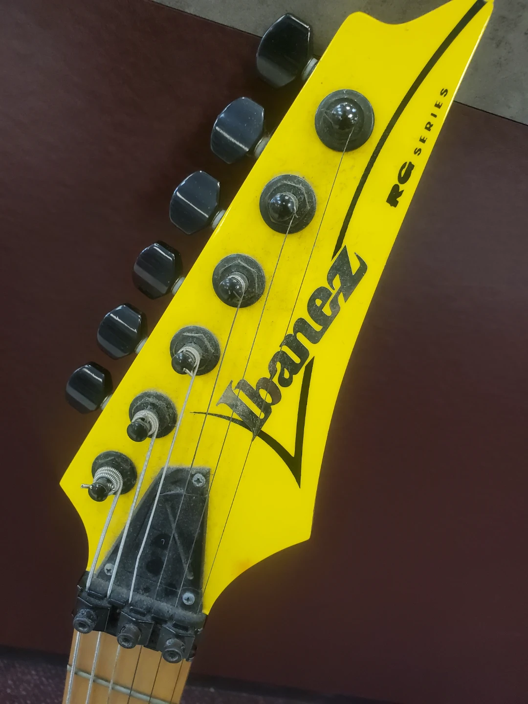 Ibanez RG Series Electric Guitar - Yellow - photo 2