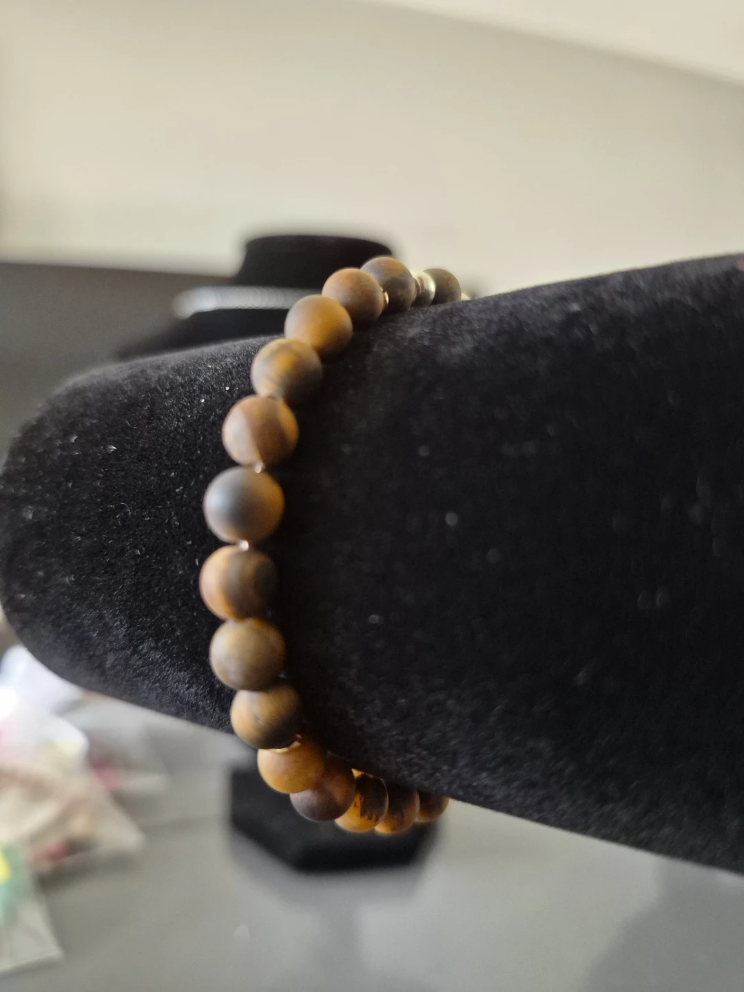 Tiger's Eye Crystal Bracelet - 6mm Small