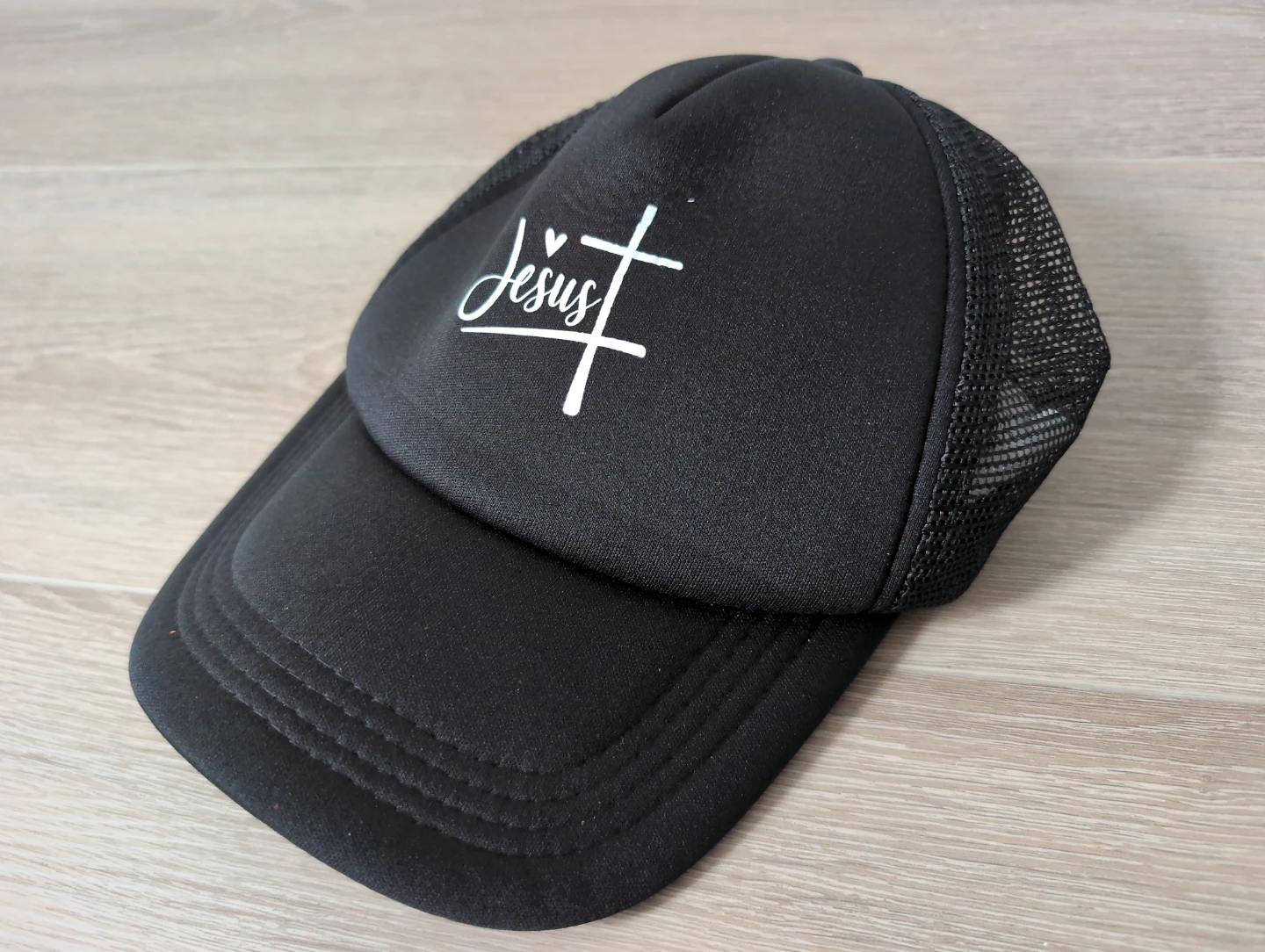 Black Jesus Trucker Hat  🏆