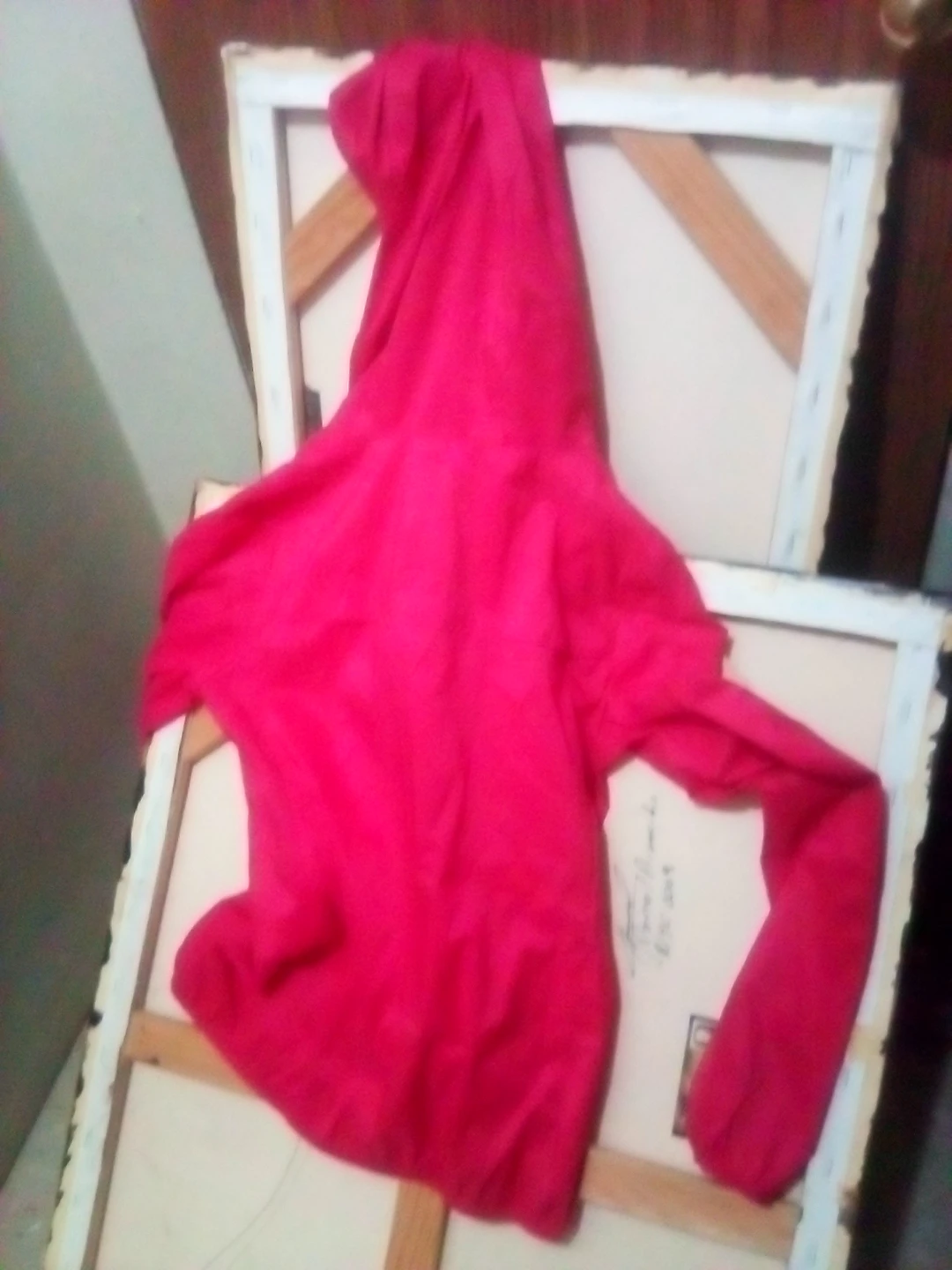 Uniqlo Red Hooded Pullover Jacket XS - photo 4