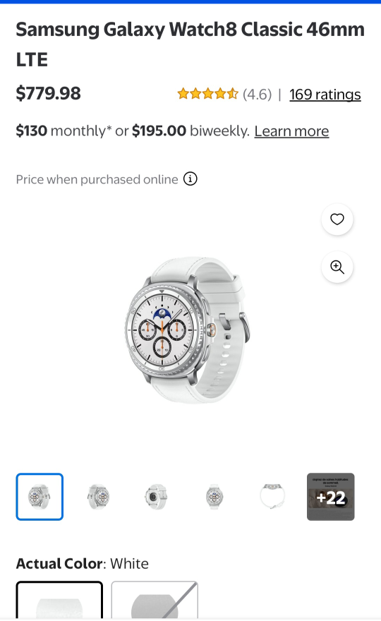 Samsung Galaxy Watch8 Classic LTE 46mm - photo 3
