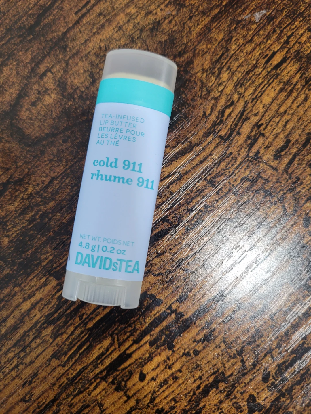 DAVIDsTEA Cold 911 Tea-Infused Lip Butter 🏆