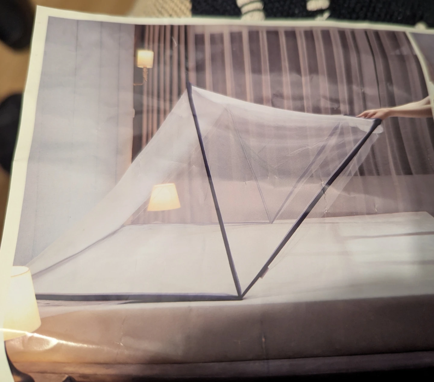 Foldable Mosquito Net Tent / Kids Fort Maker - photo 2