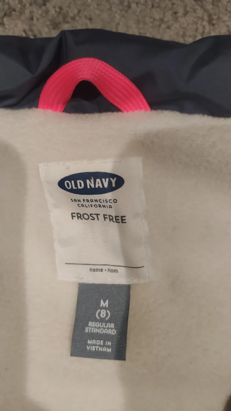 Old Navy Frost Free Puffer Vest Size M (8) Girls - photo 2